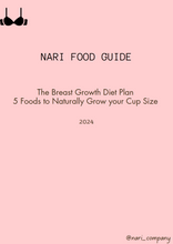 Load image into Gallery viewer, The Breast Growth Diet Plan: 5 Foods to Naturally Grow your Cup Size